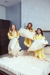 Sleepy-Kids gyermek 14 cm magas hypoallergén matrac Bamboo huzattal 80x180cm