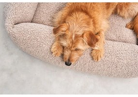Bézs buklé fekhely kutyáknak 55x70 cm Senso Greige S – MiaCara
