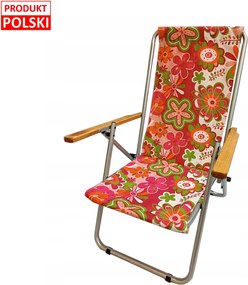 Gusio Lengyelországban Gyártott Virágos Strand Napozóágy