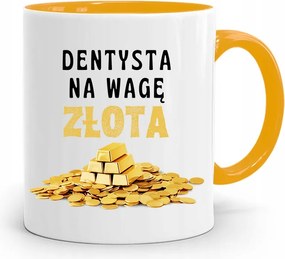 Sárga Fogorvos Ajándék Bögre Ez A Darázs fényképes nyomattal