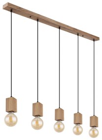 Globo 15655-5H - Csillár zsinóron ERNA 5xE27/60W/230V