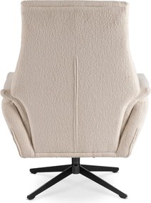Fotel Wypoczynkowy Obrotowy TERRY Beżowy