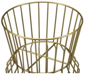 Virágállvány 50x26 cm arany