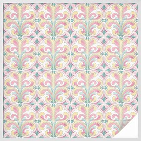 Szélvédőfólia Ablak Adatvédelem Virágos szimmetria 100x100