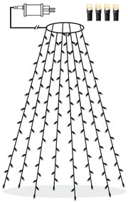 Fényfüzér karácsonyi mintával, izzók száma 160 db, hosszúság 200 cm Serie LED – Star Trading