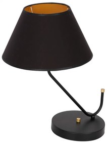 MILAGRO-MLP4914 VICTORIA BLACK Fekete Színű Asztali Lámpa 1XE27 60W IP20