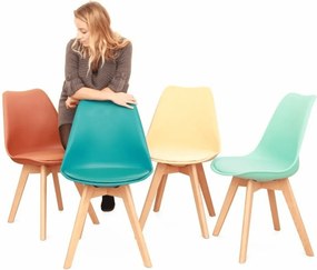 Szék, sötétbarna/bükk, BALI 2 NEW