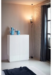 Doric fekete tálalószekrény, szélesség 150 cm - Teulat