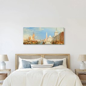 Kép - Joseph Mallord William Turner, Venice the Dogana and San Giorgio Maggiore, reprodukciók (120x50 cm)