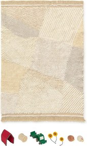 Lorena Canals Fields pamut szőnyeg 120 x 170 cm gyerekszobába