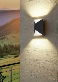 EGLO 93994 PREDAZZO Modern Kültéri Fali Lámpa Antracit, Fehér LED IP20