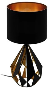 Eglo 43077 - Asztali lámpa CARLTON 1xE27/60W/230V