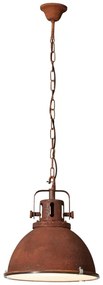 Brilliant - JESPER GLAS láncos csillár 1xE27/60W/230V rézszínű