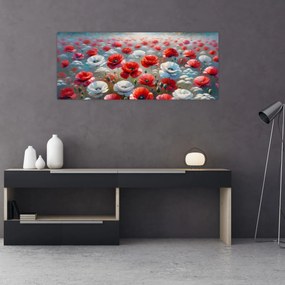 Kép - Pipacsmező (120x50 cm)