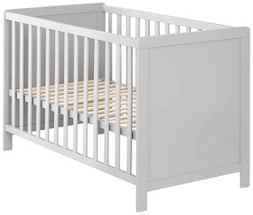 Szürke-szürkésbarna babaágy 60x120 cm Hamburg – Roba