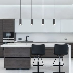 Globo 57911HG - ROBBY 1xGU10/35W/230V szürke/barna függeszték