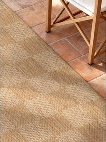 Krémszínű-natúr színű kültéri-beltéri futószőnyeg 80x200 cm Haringey Dorothy – Ted Baker