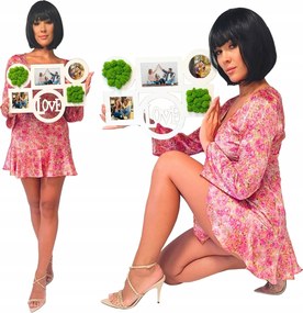 Fából Készült Képkeret Moha Chrobotek Moha kép Love Multikeret Nagy