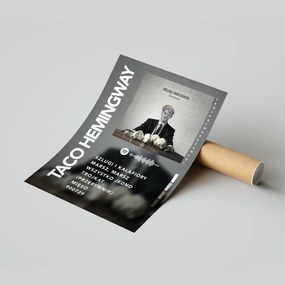 Poszter Album Taco Hemingway Varsói háromszög 50x70 cm Ajándék
