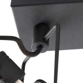 Okos spot lámpa fekete 3-as, Wi-Fi-vel GU10 - Suplux