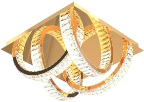 Zuma Line MX3274-4-3GT TULA LED mennyezeti lámpa 23,5W 230V arany