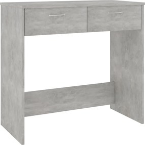 vidaXL betonszürke szerelt fa íróasztal 80 x 40 x 75 cm