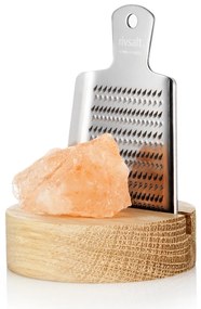 Sótartó RIVSALT valódi himalájai sókristállyal és reszelővel, kicsi - rivsalt