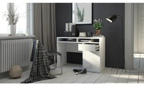 Felix IV íróasztal, fehér fényes