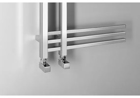 Sapho - Fürdőszobai radiátor MAGDALENA 408W/230V 50x120 cm fényes króm