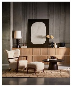 Natúr színű moduláris TV-állvány tölgyfa dekorral 77x44 cm Modulair – vtwonen