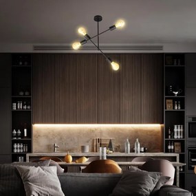 B.K. Licht 1343 - Csillár 4xE27/60W/230V