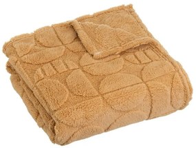 Sárga mikroplüss takaró 130x160 cm Mid Century – Casa Selección