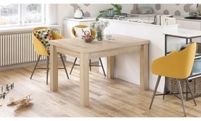 Bővíthető RALF Sonoma tölgy étkezőasztal 12 főre