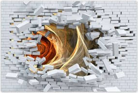 Poszterek 60x40 Fraktál rózsa