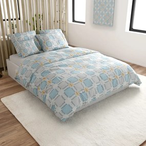 Mikroszálas ágynemű GALDAR kék Ágyneműhuzat mérete: 70 x 80 cm | 140 x 200 cm