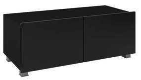 TV szekrény Brenali 100 BR03 (fekete + fényes fekete). 1058281