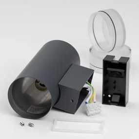 Brilagi - Kültéri fali lámpa MATERA 2xGU10/30W/230V antracit IP54