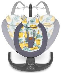 Lionelo - Babahinta dallal RALF 4xAA Grey Concrete + távirányító