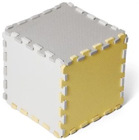 KINDERKRAFT LUNO 30 db szürke/sárga hab puzzle játék