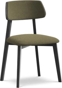 Zöld tömörfa étkezőszék Niu – Makamii