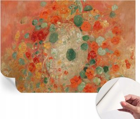 Öntapadós tapéta Falfestmény Prémium Absztrakt virágok 152x104 cm