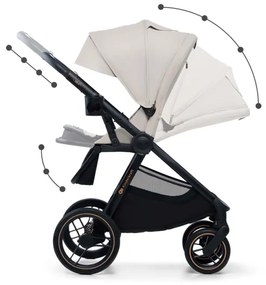 KINDERKRAFT - Kombinált babakocsi 2in1 NEA 2 bézs