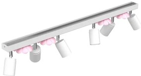 Spotlámpa FLOWER 6xGU10/8W/230V fehér