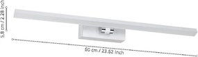 Eglo VERDELLO 900476 Fali lámpa 1x5W/LED 3000-6500K 750LM IP44