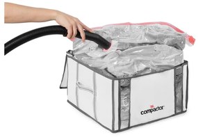 Vákuumos-megerősített textil ruhatároló doboz szett 2 db-os 42x25x25 cm Life – Compactor
