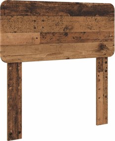 vidaXL Fejtámla Öreg fa 90 cm Faanyag