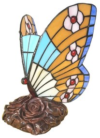 Tiffany asztali lámpa pillangó