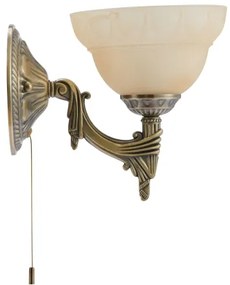 EGLO 85859 - MARBELLA fali lámpa 1xE14/40W bronz
