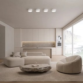 Brilagi - LED RGBW fényerőszabályozható fürdőszobai mennyezeti lámpa CLARE 1xE27/9W/230V IP54 Wi-Fi fehér