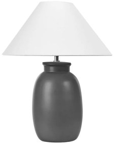 Fekete kerámia asztali lámpa 52 cm PATILLAS Beliani